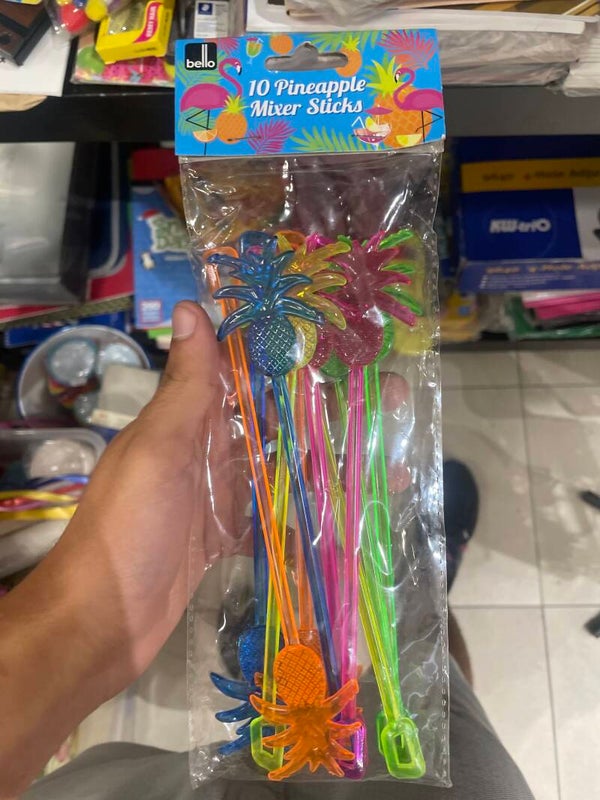 Pineapple Mixer sticks - Supplies*