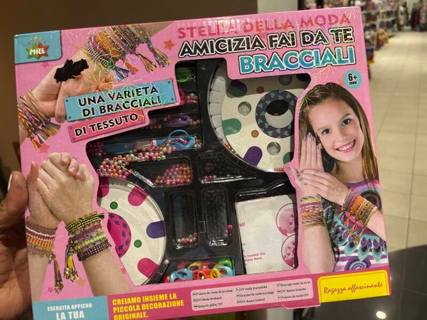 Mile brand friendship bracelet craft- Crafts***