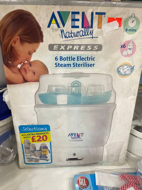 6 Bottle Electric Steam Sterilizer - Babies