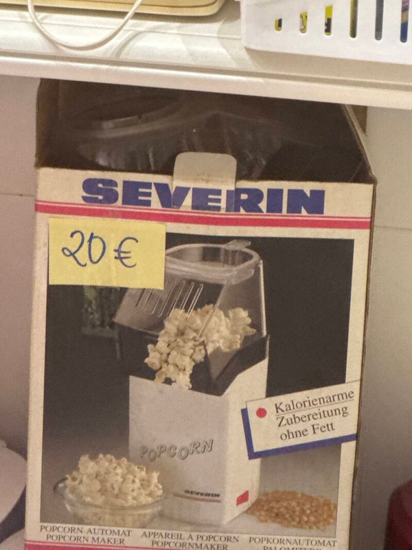 Severin Popcorn maker - electric*