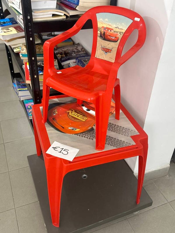 Cars Table and Chair set - Supplies*