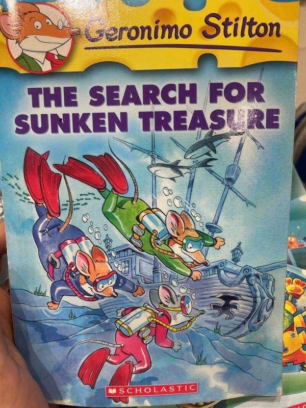 Geronimo Stilton - The Search For Sunken Treasure - Books