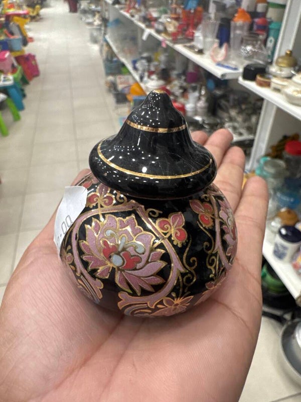 Vintage Perfume Pot-Decor***