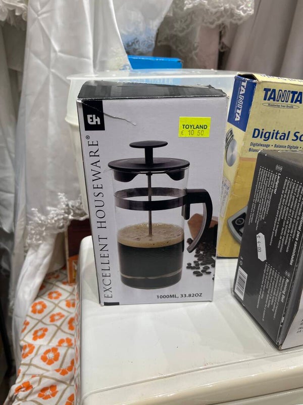 French Press Coffee Maker - Supplies