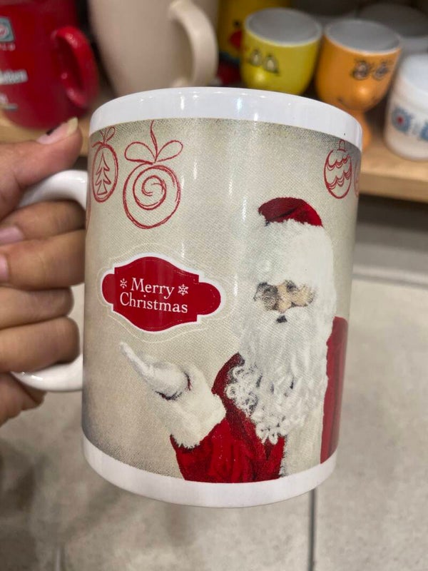 Ceramic Christmas Mug-Supplies***