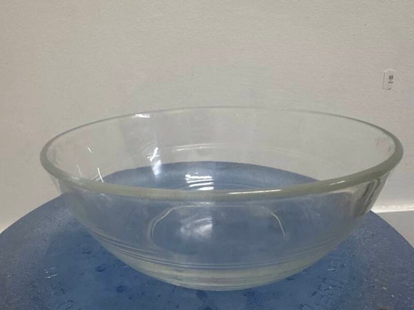 Clear glass bowl- Supplies ***