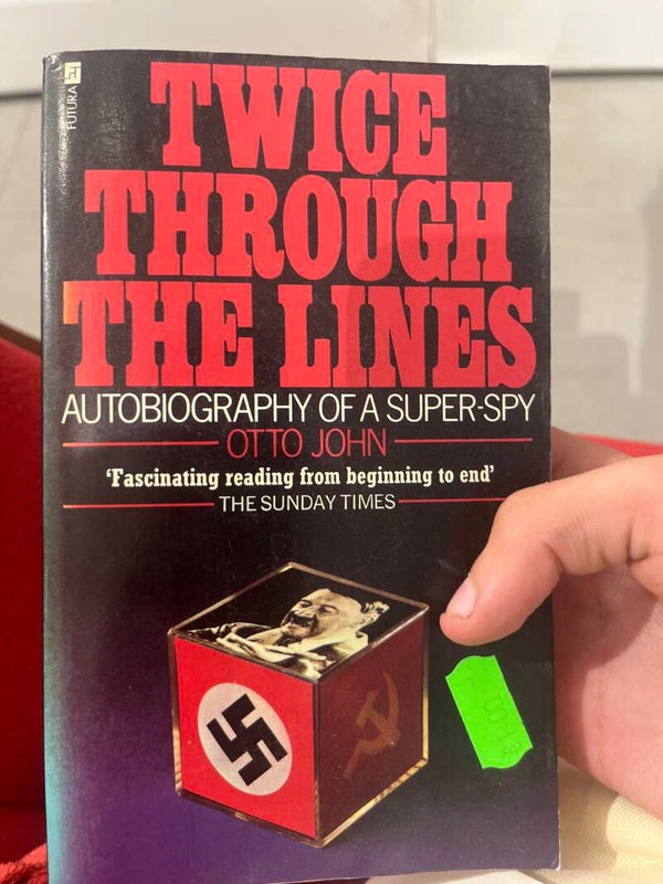 Twice Through The lines - Books