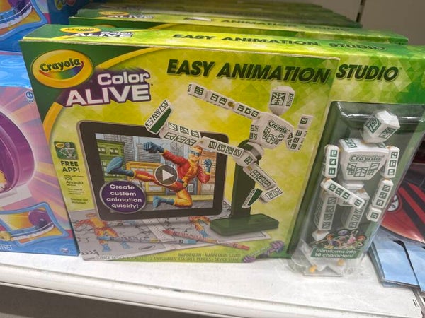 Crayola Color Alive Easy Animation studio - New - Toys