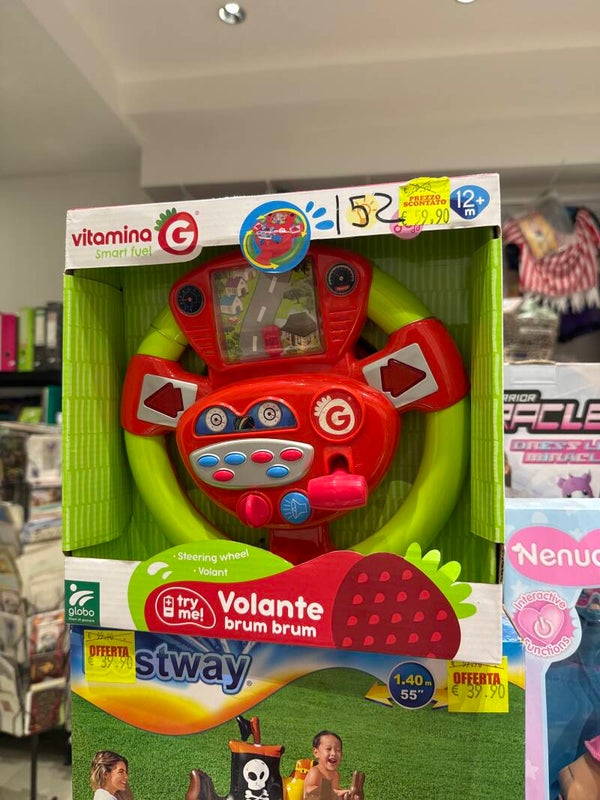 Brumbrum Interactive Steering Wheel - Toys***