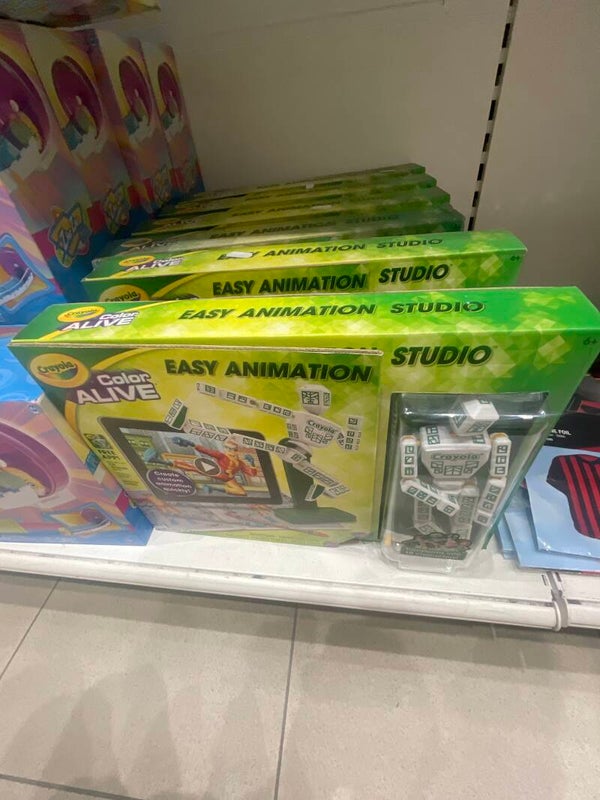 Crayola Colour Alive Animation studio - toys*