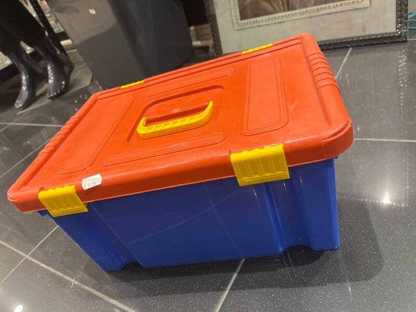 Blue storage box- Supplies ***