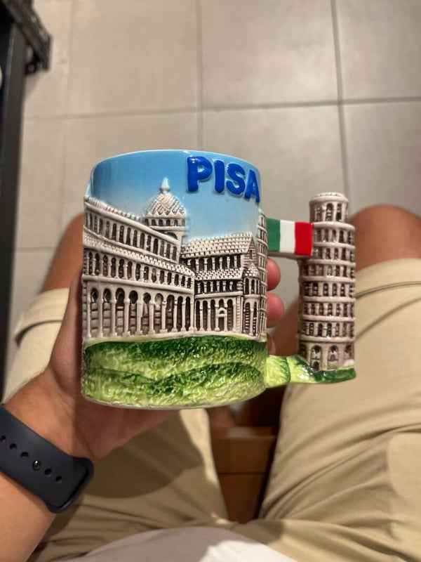 Pisa Souviner Mug - Mugs*