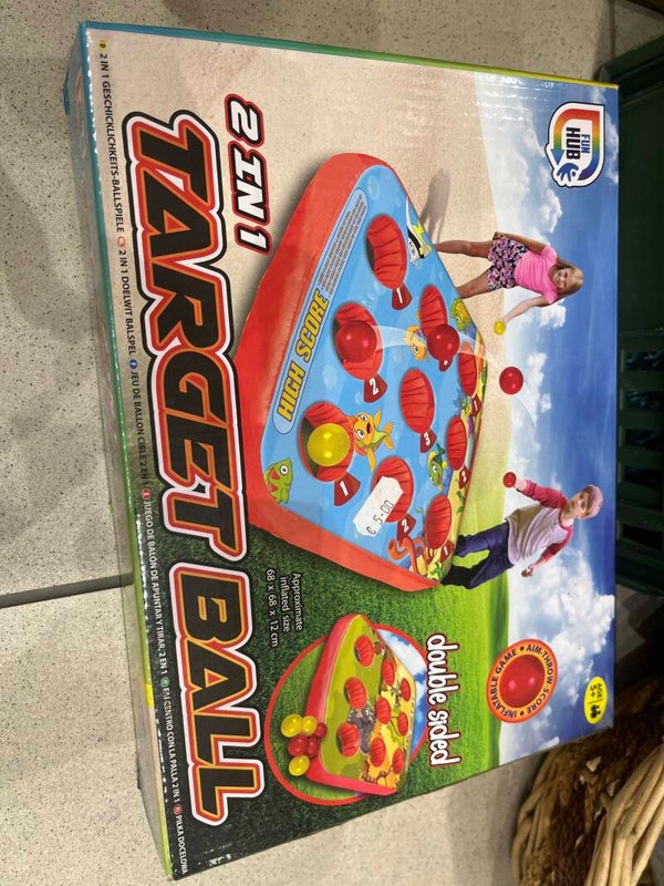2n1 Target Ball- Toys***