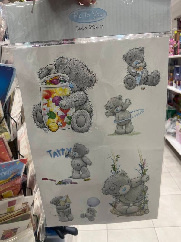 Me to You Jumbo Sticker Set - Stationery