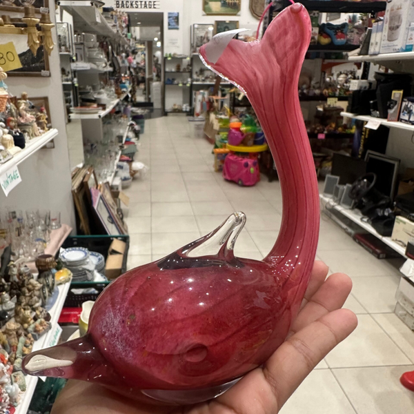 Sommerso Art Glass Dolphin - Home Decor **