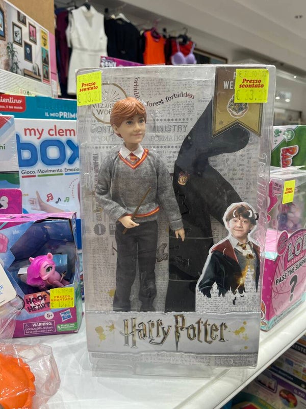 Harry Potter Ron Weasley Doll - New - Toys