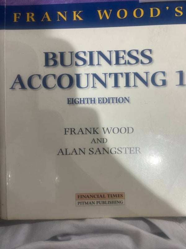 Business Accounting 1 Eighth Edition - Books*