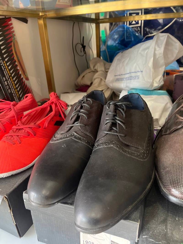 Men Black Shoes - Size 41