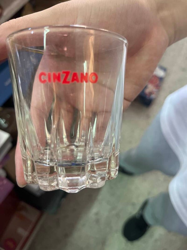 Cinzano Glass - Glasses