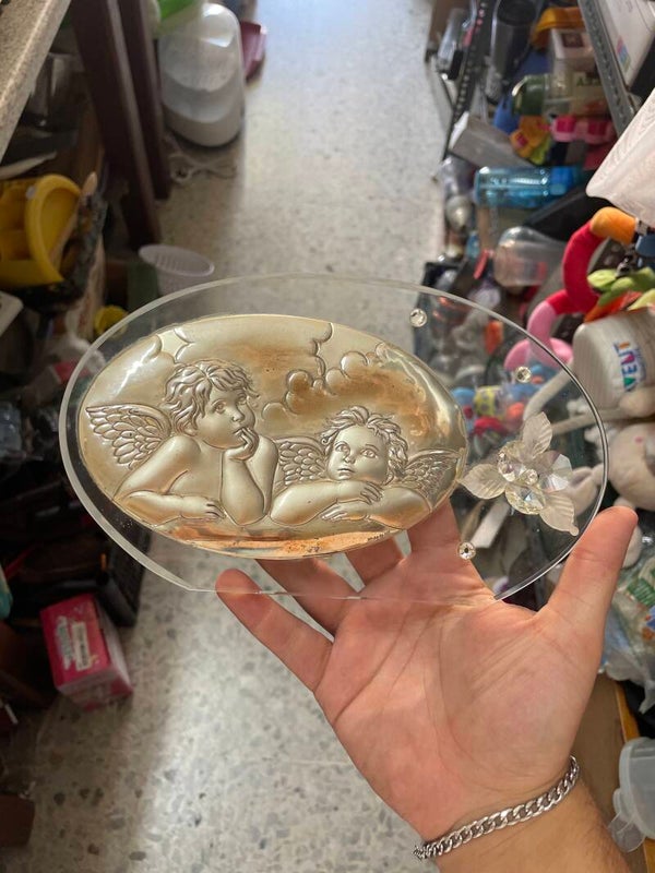 Silver Plated Angels - Decor