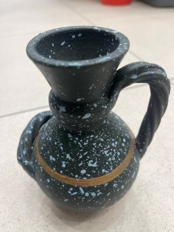 Speckled Ceramic Pitcher - Decor