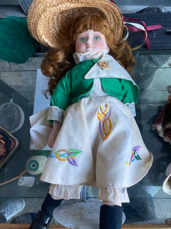 Porcelain Doll Large - Collectible