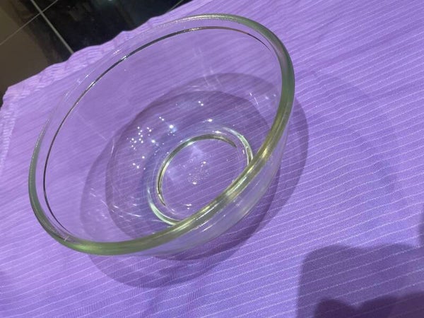 Clear Glass Mixing Bowl - Supplies