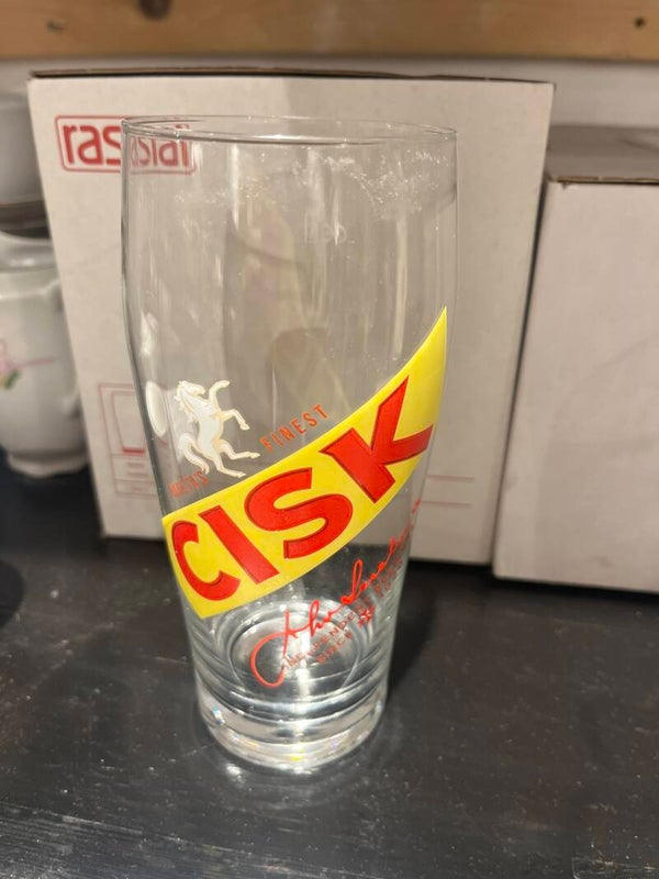 Box of Original Cisk Glasses - Glasses