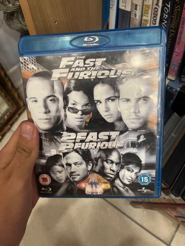 Fast & The Furious: 2 Fast 2 Furious Blue-Rsy - Movies