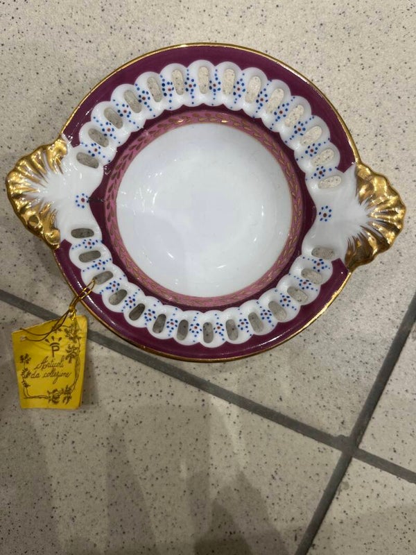Antique Porcelain Bowl - Decor