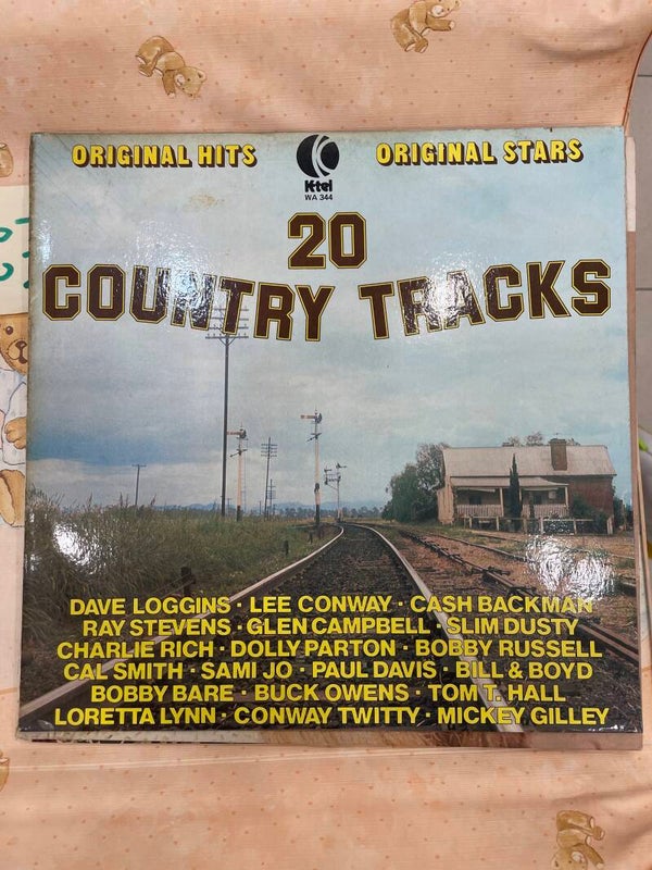 LP Record - 20 Country Tracks - Music