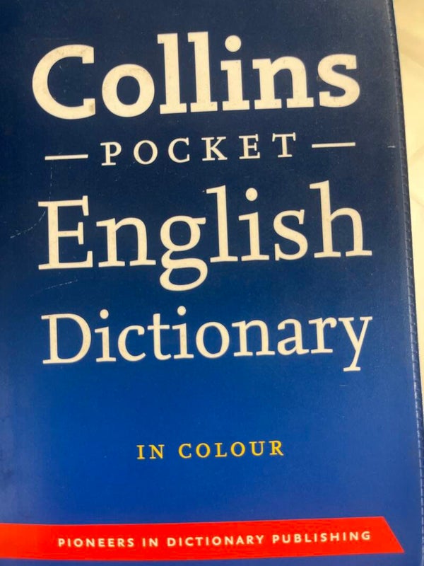 Collins pocket English Dictionary - books*