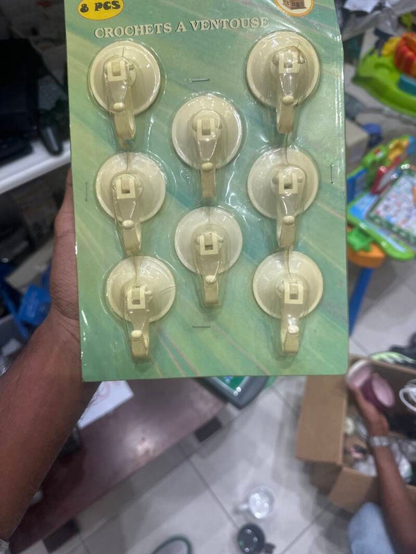 Plastic Suction Cups - New - Supplies