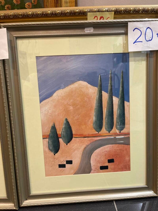 Landscape Painting Frame-Decor***