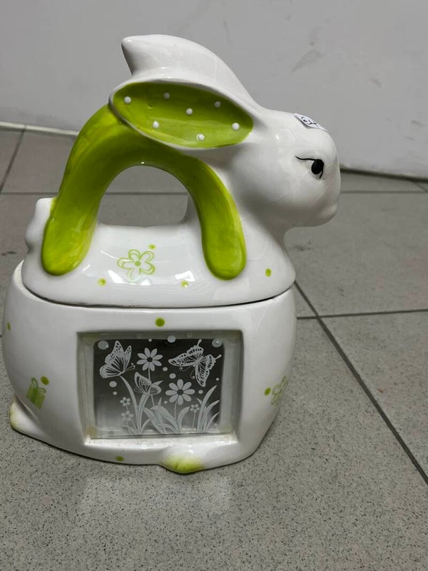Ceramic Easter bunny- Decor ***