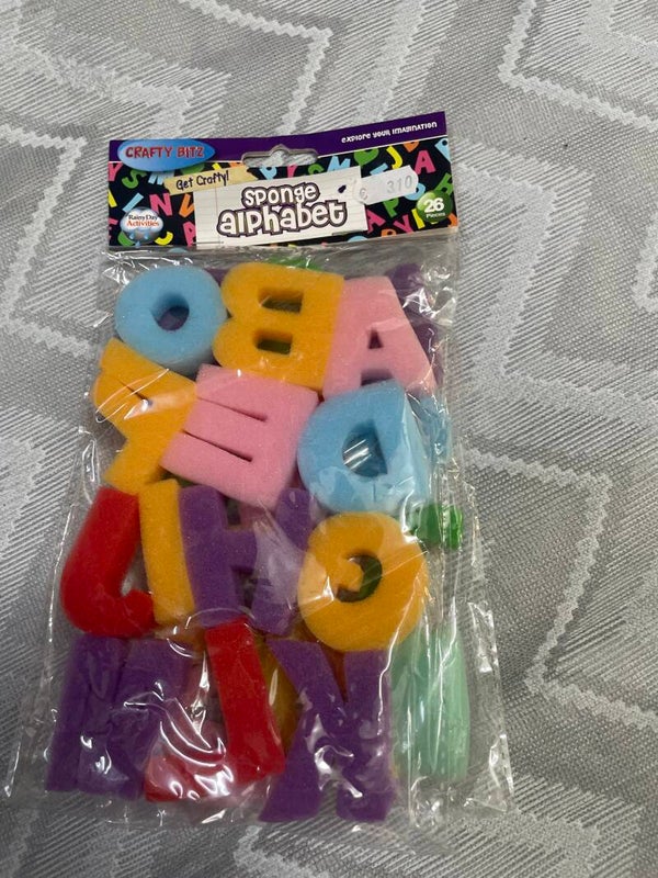 Sponge alphabet- Stationary ***