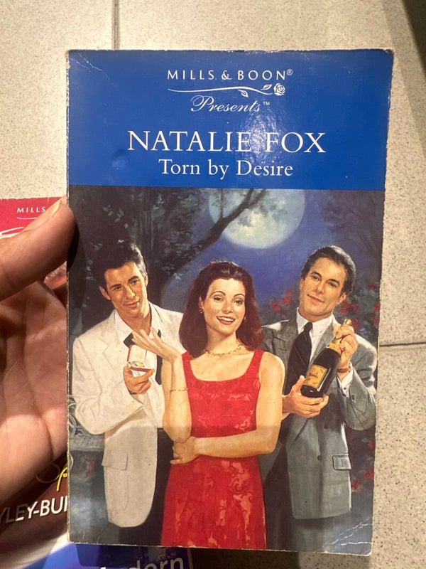 Natalie Fox Torn By Desire - Books
