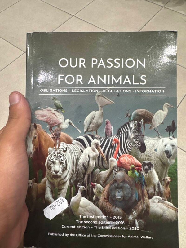 Our Passion For Animals - Books*