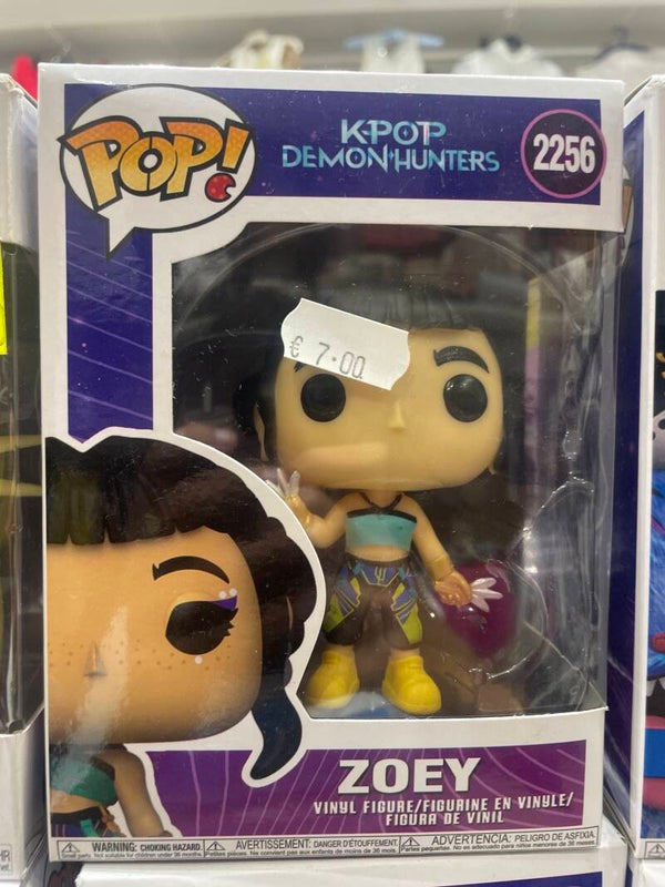 K Pop Demon Hunters Funko Pop Zoey Figurine - Collectibles*