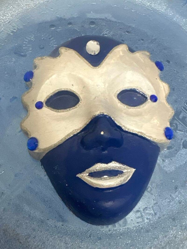 Hand-painted decorative mask- Decor ***