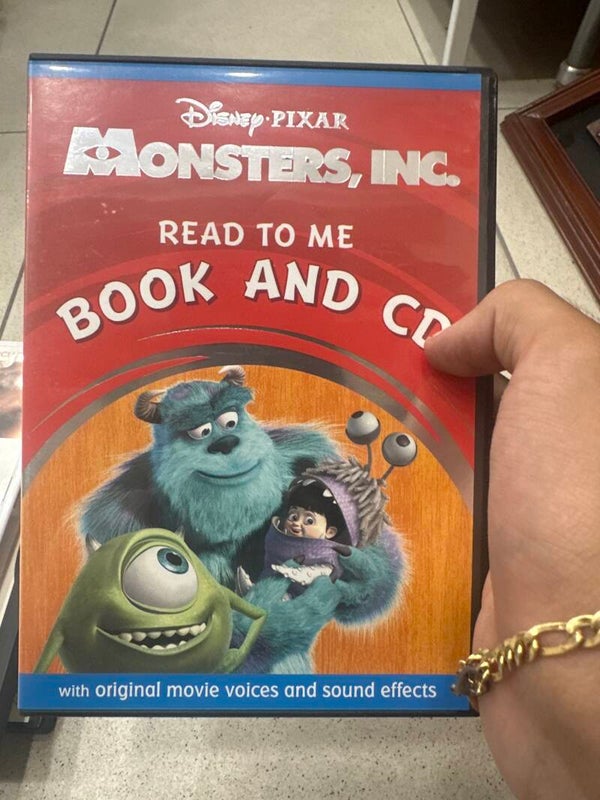 Monsters Inc Read To Me: Book and CD - Movies*