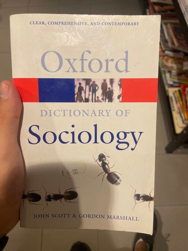 Oxford Dictionary Of Sociology - Books*