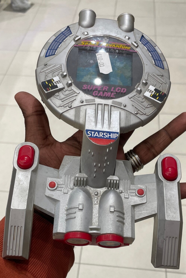 Vintage "Starship" Handheld LCD Game - Games