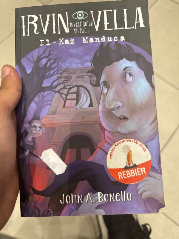 Irvin Vella: Il- Każ Manduca - books*