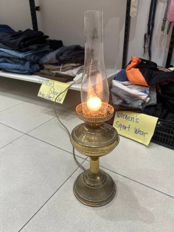 Vintage Lamp - Brass