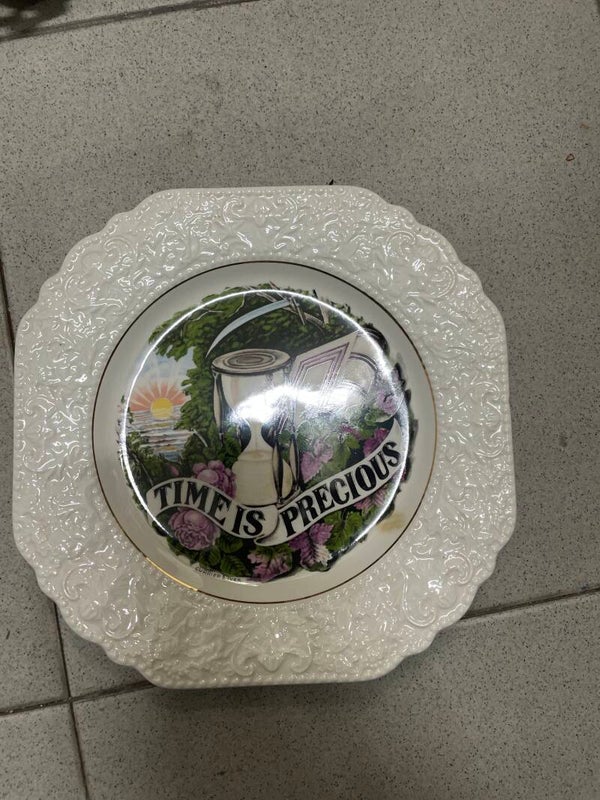 Time is Precious Side Plate - Decor