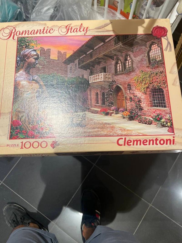 Romantic Italy Puzzle 1000 Pcs - New - Games
