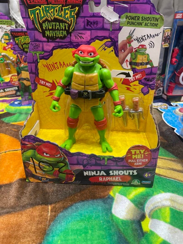 Teenage Mutant Ninga Turtles Raphael action figure - toys***