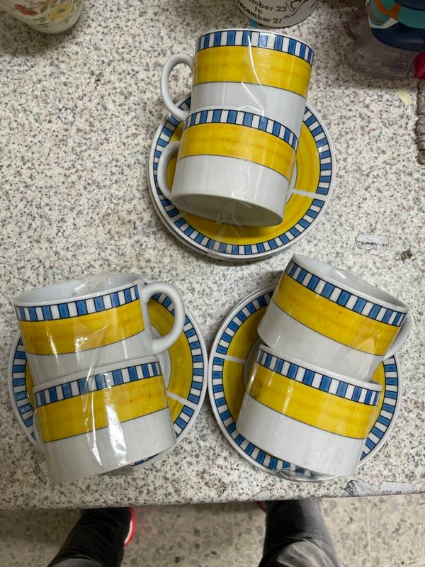 Cups & Plates x 6 - Supplies