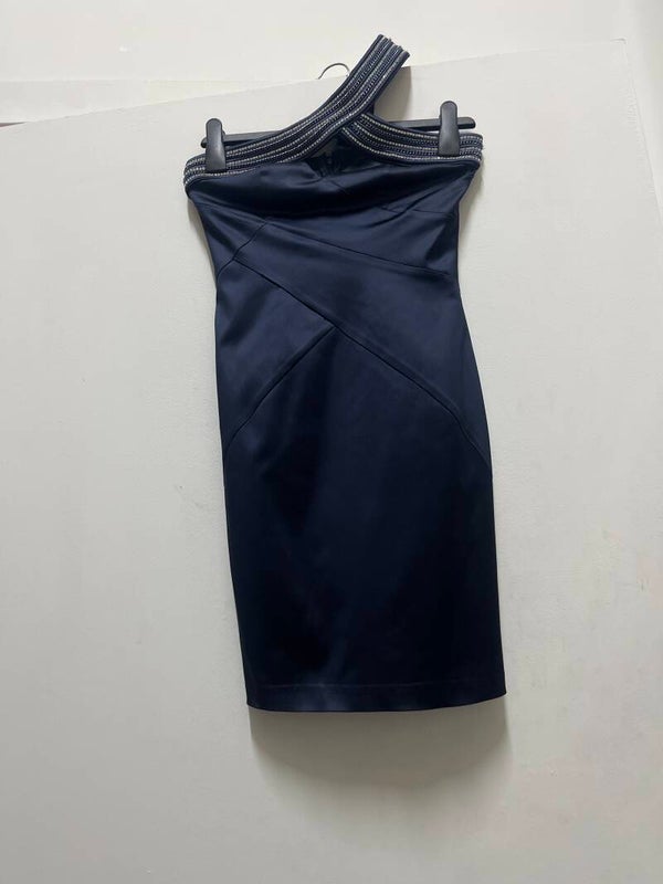 Navy blue dress-size 38-women’s clothes